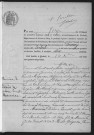 ORMOY.- Naissances, mariages, décès : registre d'état civil (1897-1904). 