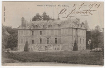 VAUGRIGNEUSE. - Château de Vaugrigneuse, vue du perron [Editeur Borne, 1904, timbre à 10 centimes]. 
