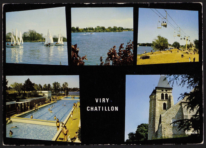VIRY-CHATILLON.- Divers aspects de la ville.
