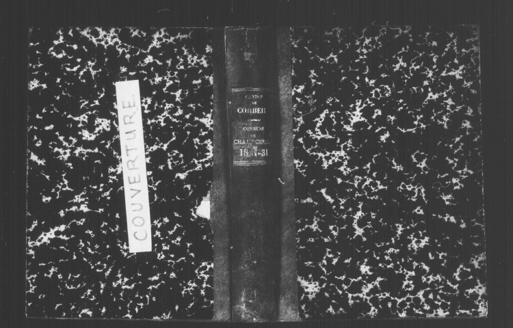 CHAMPCUEIL. Naissances, mariages, décès : registre d'état civil (1821-1831). 