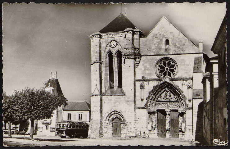 LONGPONT-SUR-ORGE.- Eglise de Notre-Dame de Bonne Garde (1957).