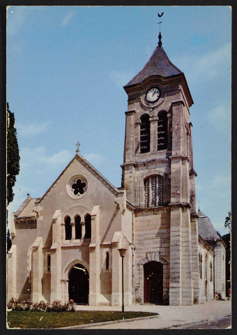 SOISY-SUR-SEINE.- L'église [1964-1970].