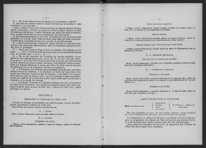 MONTGERON. - Mariages : registre d'état civil.