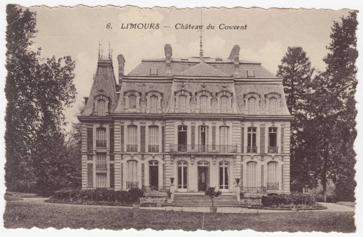 LIMOURS-EN-HUREPOIX. - Château du couvent. Berthier, sépia. 