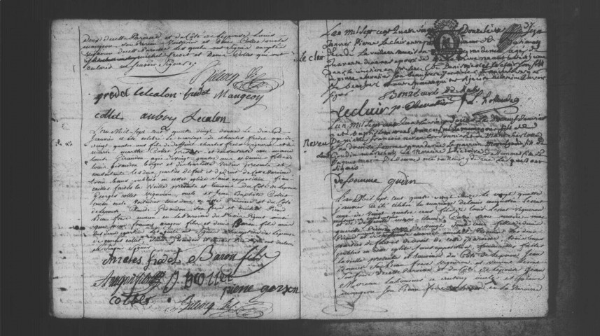 MASSY. Paroisse Sainte-Madeleine : Baptêmes, mariages, sépultures : registre paroissial (1781-1792). 