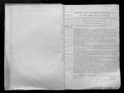Volume 5 (lettre B) (an 8 - 1846).