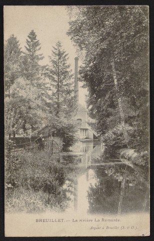 Breuillet.- La rivière la Remarde (17 septembre 1905). 