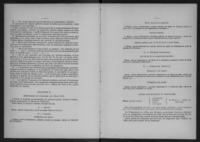 CORBEIL.- Mariages : registre d'état civil. 