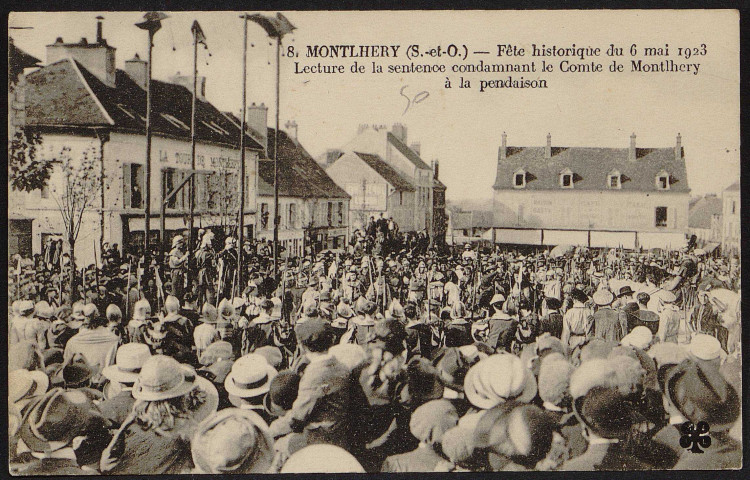 Montlhéry.- Kermesse Fête historique du du 6 mai 1923 (n° 8). 
