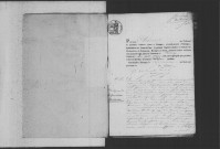 BOURAY-SUR-JUINE. Naissances, mariages, décès : registre d'état civil (1847-1860). 