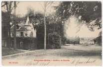 SOISY-SUR-SEINE. - Château de Gerville [Editeur Grimpier, 1908, timbre à 10 centimes]. 