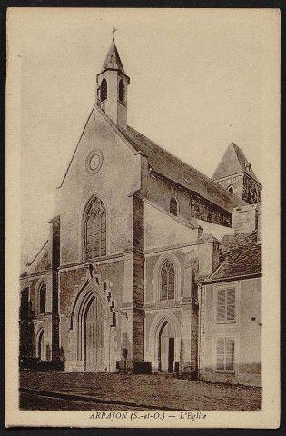 Arpajon.- L'église Saint-Clément [1920-1930]. 