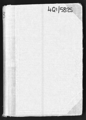 Conservation des hypothèques de CORBEIL. - Répertoire des formalités hypothécaires, volume n° 418 : A-Z (registre ouvert vers 1920). 