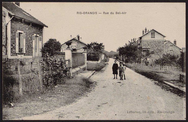 RIS-ORANGIS.- Rue du Bel-Air [1920-1930].
