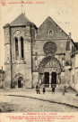 Longpont-sur-Orge.- L'église, carte postale [1904-1910]