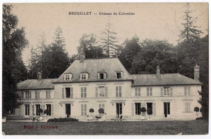 BREUILLET. - Château du Colombier, Baillard. 