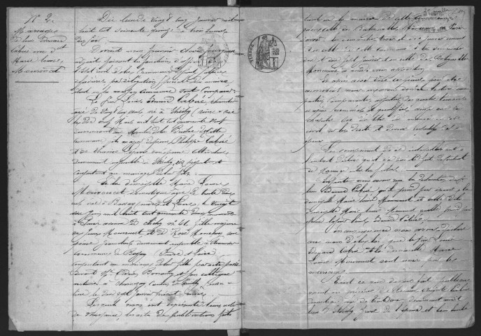 SAINT-SULPICE-DE-FAVIERES.- Naissances, mariages, décès : registre d'état civil (1875-1900). 