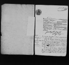 ANGERVILLE. Naissances : registre d'état civil (1848-1860). 