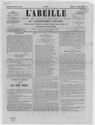 n° 20 (14 mai 1853)