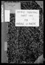 ABBEVILLE-LA-RIVIERE. - Matrice des propriétés bâties [cadastre rénové en 1955]. 