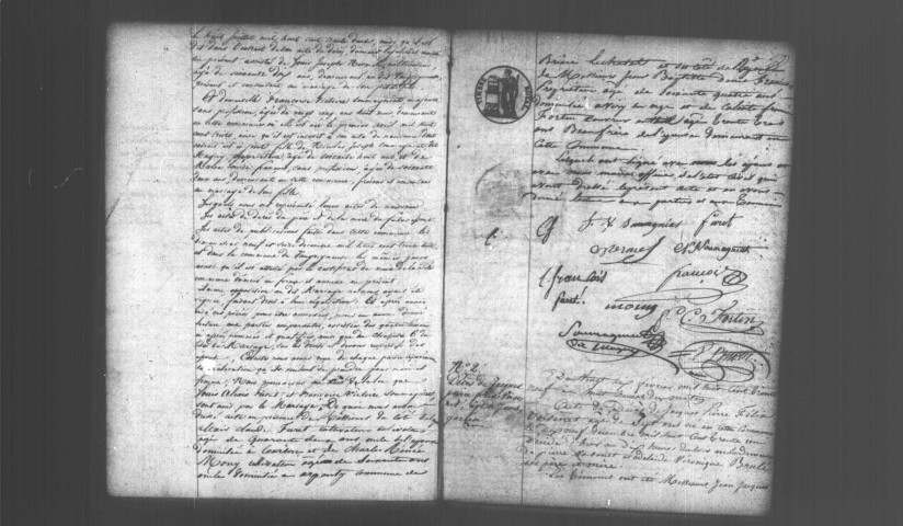 MORSANG-SUR-ORGE. Naissances, mariages, décès : registre d'état civil (1839-1850). 
