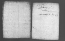 SAINTRY-SUR-SEINE. Paroisse Notre-Dame : Baptêmes, mariages, sépultures : registre paroissial (1742-1754). 