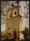SAINTE-GENEVIEVE-DES-BOIS.- La chapelle orthodoxe russe Notre-Dame de l'Assomption : Le campanile [1972-1985]. 
