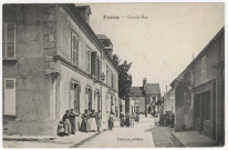 PUSSAY. - Grande rue [Editeur Lévêque, 1907, timbre à 5 centimes]. 