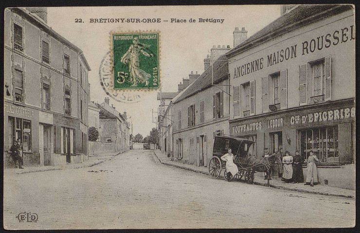 Brétigny-sur-Orge.- Place de Brétigny [1904-1910]. 