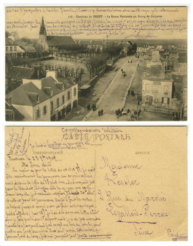 Photographies et cartes postales, 1908, 1914-1918.