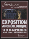 VARENNES-JARCY. - Journées du Patrimoine : exposition archéologique les 14 et 15 septembre à la Feuilleraie. 