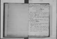 VIGNEUX-SUR-SEINE. Naissances, mariages, décès : registre d'état civil (an XI-1823). 