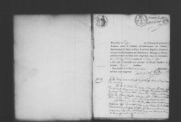 BOUSSY-SAINT-ANTOINE. Naissances, mariages, décès : registre d'état civil (1828-1842). 