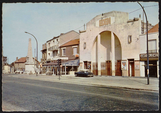 Athis-Mons.- La pyramide, la route nationale 7 et le cinéma [1960-1980]. 