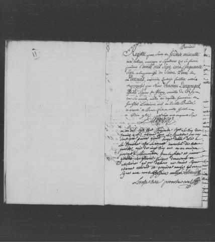 LIMOURS-EN-HUREPOIX. Paroisse Saint-Pierre : Baptêmes, mariages, sépultures : registre paroissial (1757-1772). 