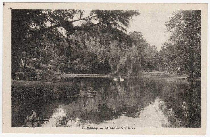 VERRIERES-LE-BUISSON. - Le lac de Verrières [Editeur Fleury]. 
