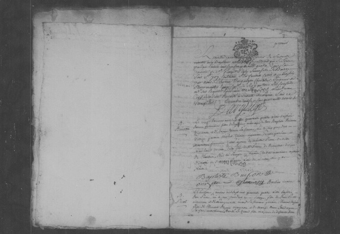 EGLY. Paroisse Saint-Pierre : Baptêmes, mariages, sépultures : registre paroissial (1744-1762). 