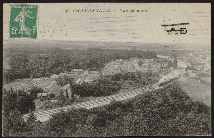 Chamarande.- Vue générale (1908). 