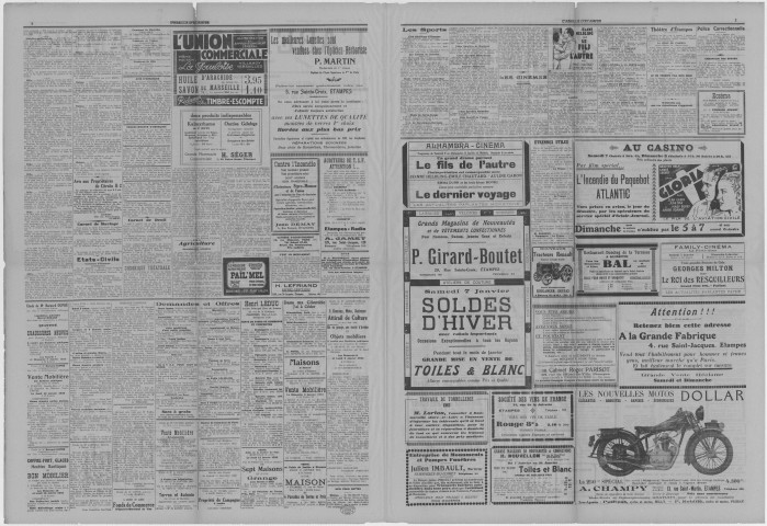 n° 1 (7 janvier 1933)