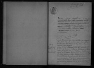 ONCY-SUR-ECOLE. Naissances, mariages, décès : registre d'état civil (1876-1890). 