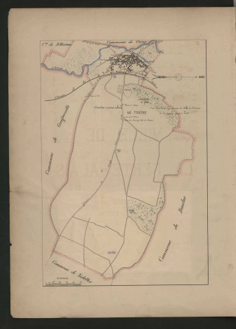 FERTE-ALAIS (LA) (1899). 28 vues de microfilm 35 mm en bandes de 5 vues. 