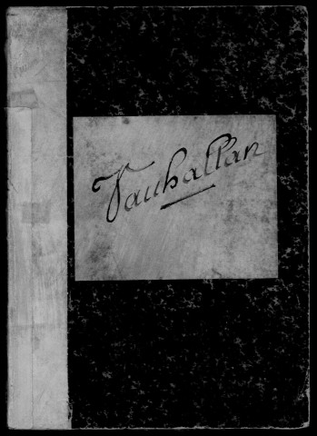 VAUHALLAN. Tables décennales (1792-1902). 