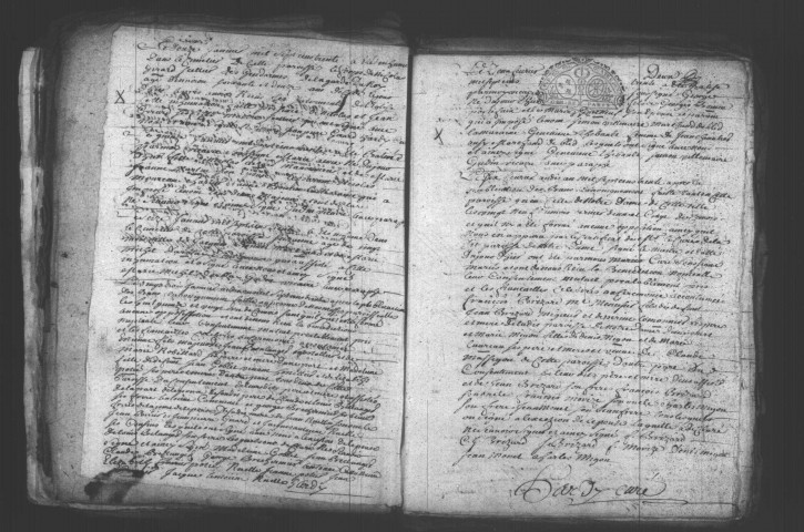 ETAMPES. Paroisse Saint-Gilles : Baptêmes, mariages, sépultures : registre paroissial (1730-1750). [Lacunes : B.M.S. (1747-1750)]. 