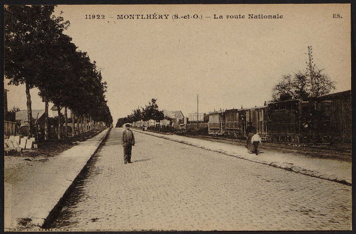 Montlhéry.- La route Nationale [1904-1920]. 