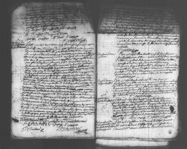 SAINT-GERMAIN-LES-ETAMPES (MORIGNY-CHAMPIGNY). Baptêmes, mariages, sépultures : registre paroissial (1739-1765). 