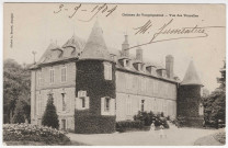 VAUGRIGNEUSE. - Château de Vaugrigneuse, vue des Tourelles [Editeur Borne, 1904, timbre à 5 centimes]. 
