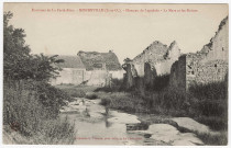 MONDEVILLE . - Hameau de Lapadole. Mare et ruine [Editeur Chemin]. 