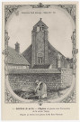 ORVEAU. - L'église est placée sous l'invocation de la Sainte Vierge (d'après dessin de René Ravault en 1903) [Editeur Seine-et-Oise Artistique, collection paul Allorge]. 
