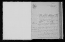 MORSANG-SUR-ORGE. Naissances, mariages, décès : registre d'état civil (1862-1872). 