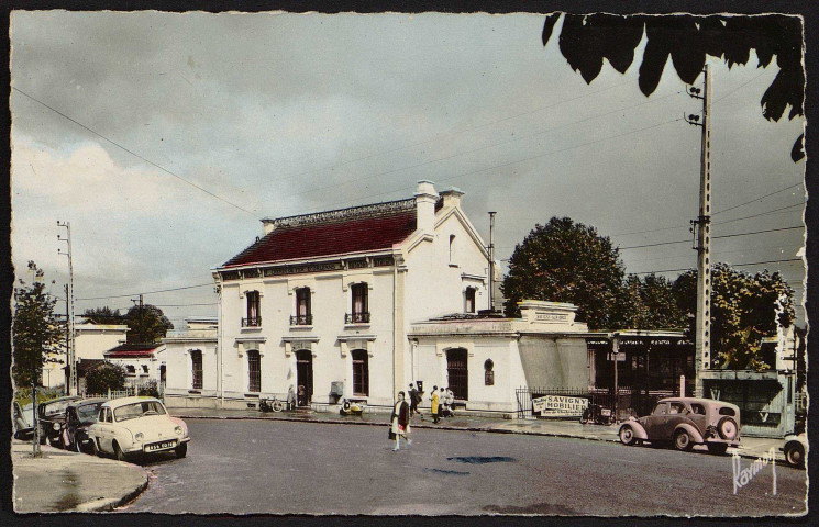 SAVIGNY-SUR-ORGE .- La gare [1950-1960]. 